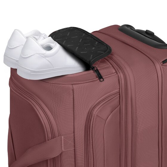 Redolz Sac de voyage Duffle Essentials à 2 roulettes 55 cm M avec soufflet d'extension