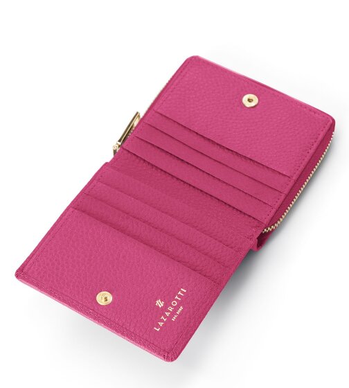 Lazarotti Bologna Leather Medium Porte-monnaie Zip-Around en cuir 10 cm