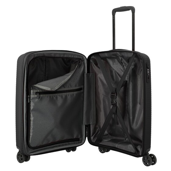 Travelite Air Stripe 4 roues Valise cabine S 55 cm avec soufflet d'extension