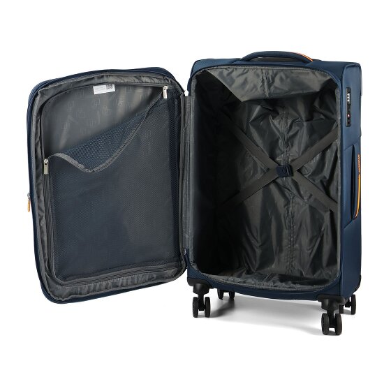 American Tourister Aktivus 4 roulettes Set de valises 3 pièces avec soufflet d'extension