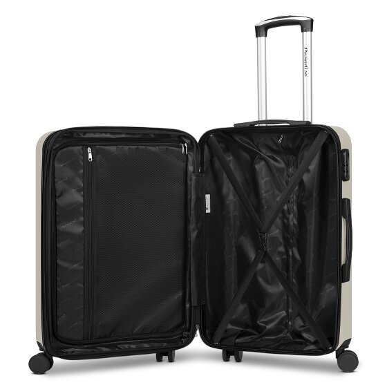 Check.In Paradise 2.0 4 roulettes Trolley M 68 cm avec soufflet d'extension