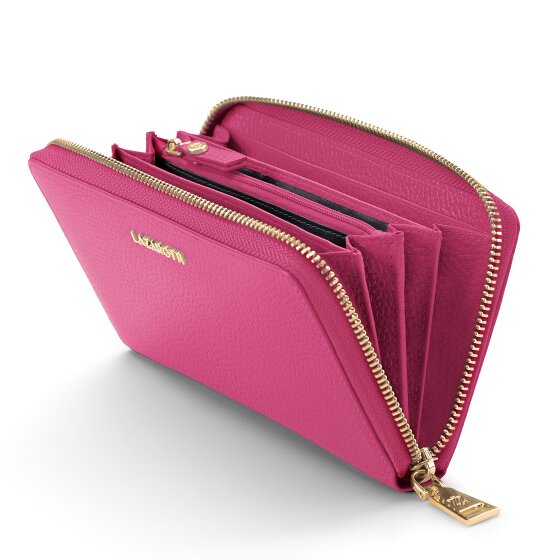 Lazarotti Bologna Leather XL Porte-monnaie zip-around en cuir 19 cm
