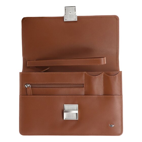 Golden Head Polo Sac pour homme Sac à main en cuir 23 cm