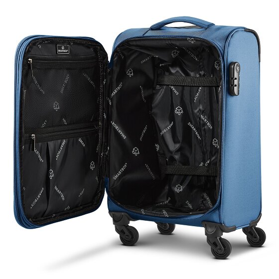 Smartbox Edition 04 4 roues Valise cabine 55 cm avec soufflet d'extension