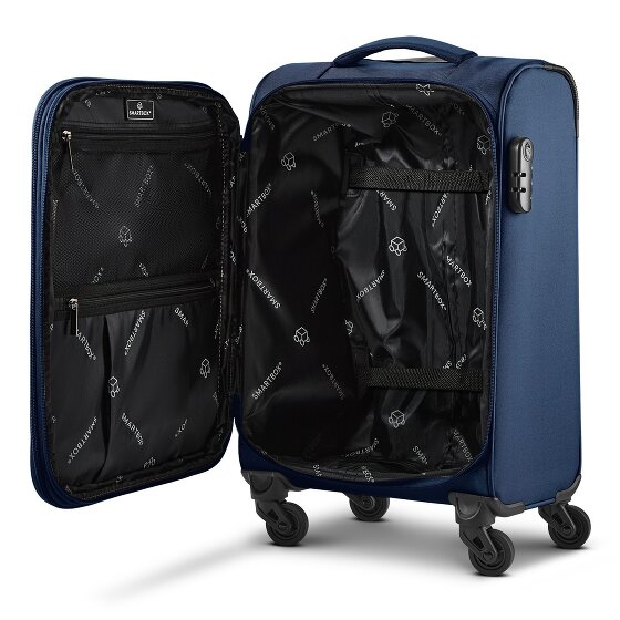 Smartbox Edition 04 4 roues Valise cabine 55 cm avec soufflet d'extension