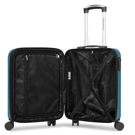 Check.In Paradise 2.0 4 roulettes Trolley de cabine S 55 cm avec soufflet d'extension