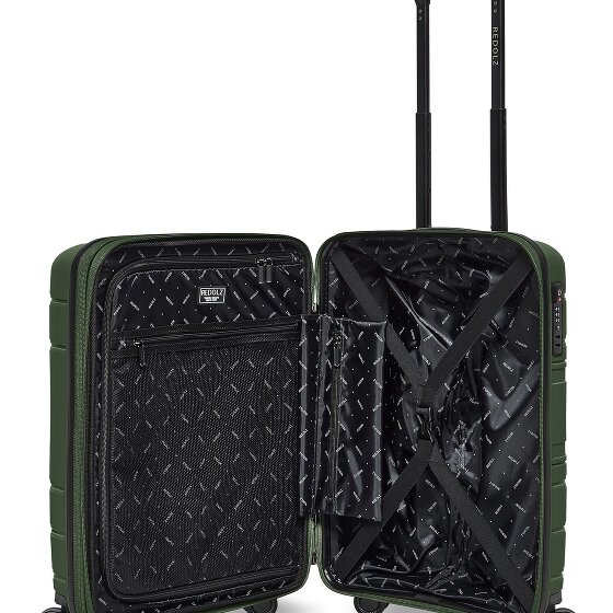 Redolz Essentials 11 4 roues Valise cabine 55 cm avec soufflet d'extension