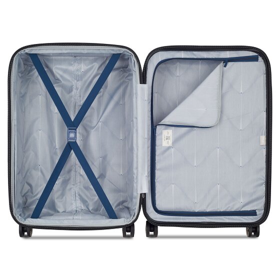 Delsey Paris Meteor 4 roulettes Set de valises 3 pièces avec soufflet d'extension