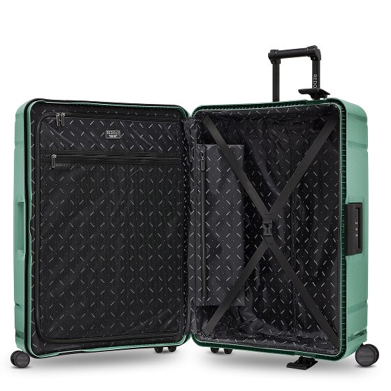 Redolz Essentials 15 Set de valises à 4 roulettes 2 pièces avec fermeture à trois points