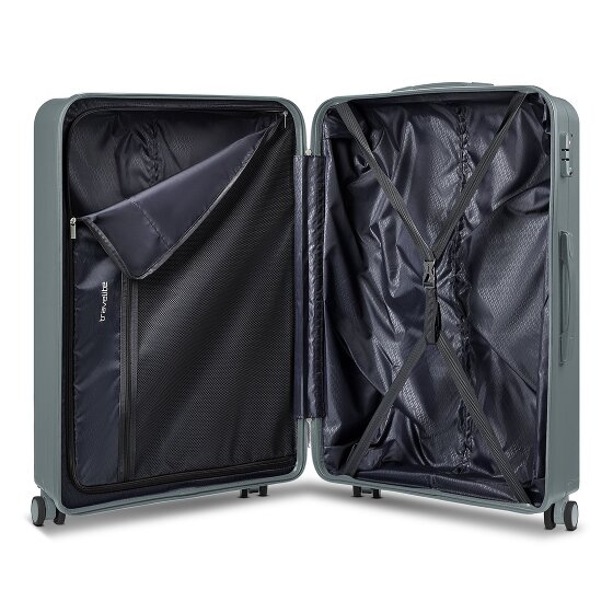 Travelite Pacific 4 roues Valise cabine L 78 cm