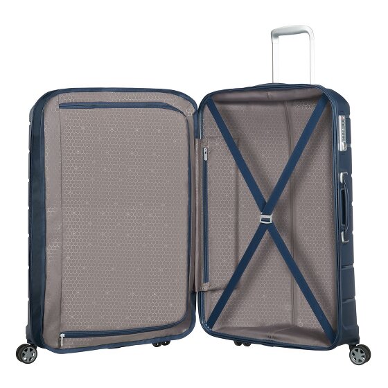 Samsonite Flux 4 roues Valise cabine 68 cm avec soufflet d'extension