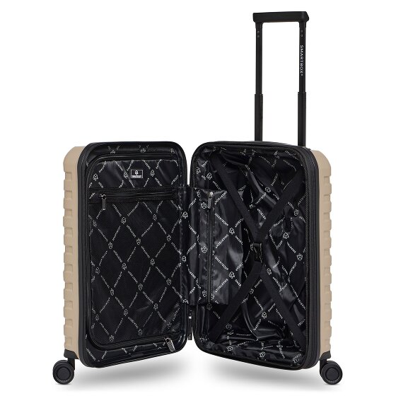 Smartbox Edition 01 4 roulettes Trolley de cabine 55 cm avec soufflet d'extension