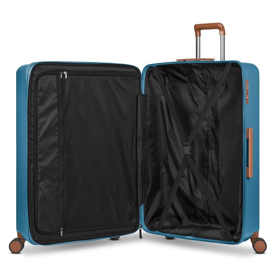 Bric's Ferrara 4 roulettes Trolley L 77 cm avec soufflet d'extension