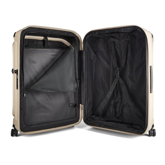 Piquadro PQ-Light 4 roues Valise cabine 78 cm '"avec soufflet d''extension"'