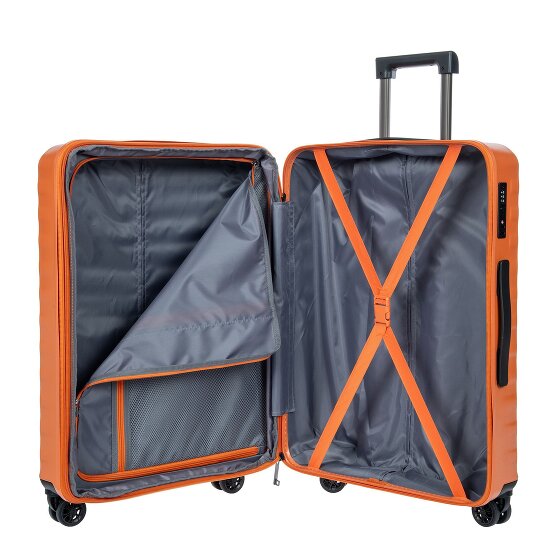 Bric's Nausicaa 4 roues Valise cabine M 69.5 cm avec soufflet d'extension