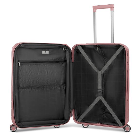 Franky London 4 roulettes Set de valises 3 pièces avec soufflet d'extension