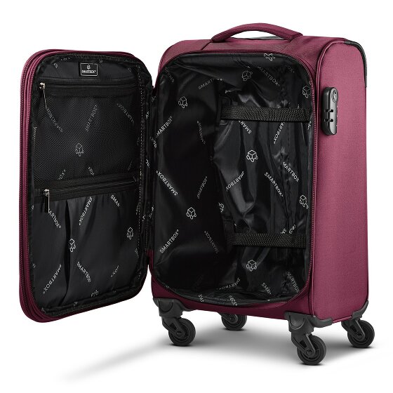 Smartbox Edition 04 4 roues Valise cabine 55 cm avec soufflet d'extension