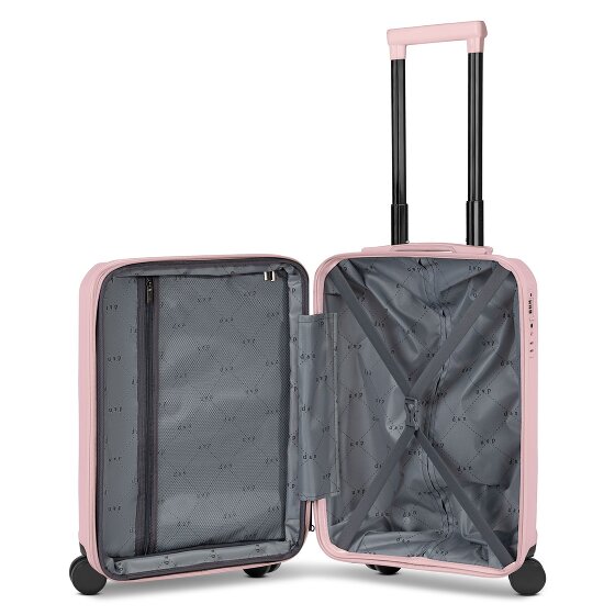 d&n South Dakota 4 roulettes Trolley de cabine S 55 cm avec soufflet d'extension