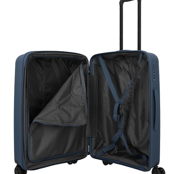 Travelite Air Stripe 4 roues Set de valises 3 pièces avec soufflet d'extension
