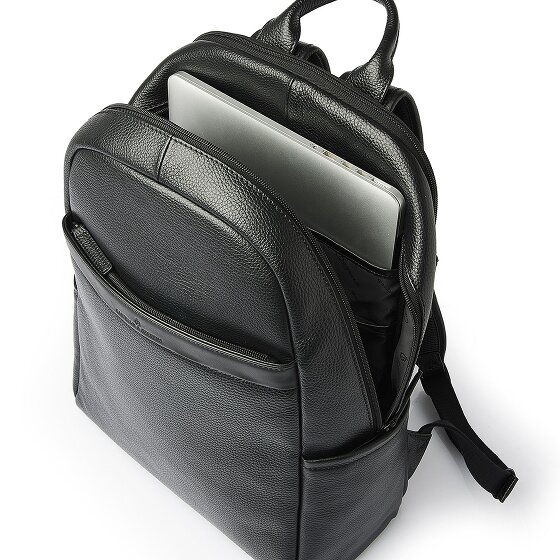 Castelijn & Beerens Lou Daypack Protection RFID Cuir véritable 43 cm Compartiment ordinateur