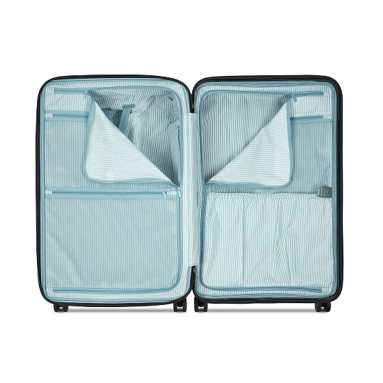 Delsey Paris Longitude 4 roues Valise cabine 81 cm '"avec soufflet d''extension"'