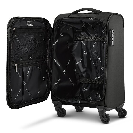 Smartbox Edition 04 4 roues Valise cabine 55 cm avec soufflet d'extension