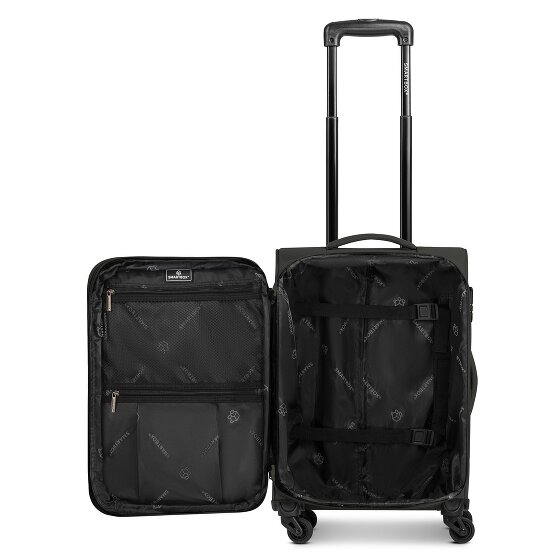 Smartbox Edition 04 4 roulettes Trolley de cabine 55 cm avec soufflet d'extension