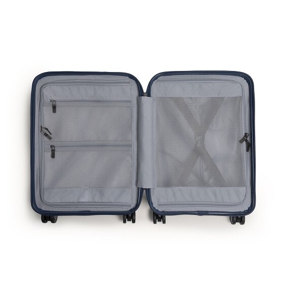 The Chesterfield Brand Zuna 4 roues Valise cabine S 55 cm Compartiment ordinateur