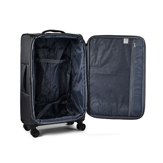 Benzi 5825 4 roues Valise cabine M 67 cm avec soufflet d'extension