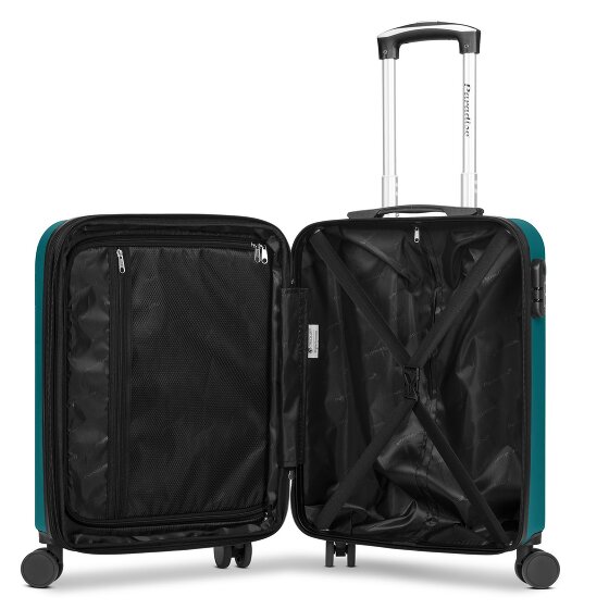 Check.In Paradise 2.0 4 roulettes Trolley de cabine S 55 cm avec soufflet d'extension