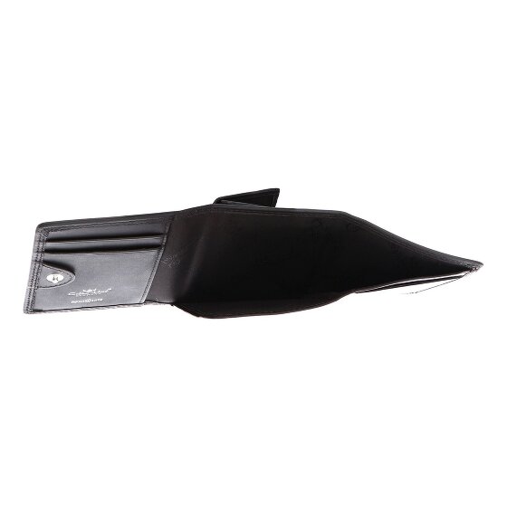 Golden Head Polo Porte-monnaie Protection RFID Cuir véritable 10 cm