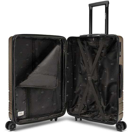 camel active Hanoi 4 roues Set de valises 3 pièces avec soufflet d'extension