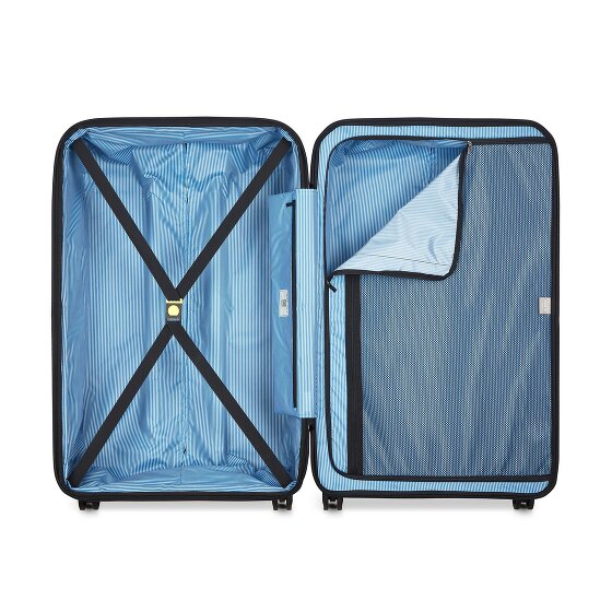 Delsey Paris Lutece Se 4 roues Valise cabine 68 cm '"avec soufflet d''extension"'