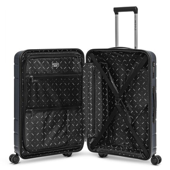 Redolz Essentials 11 3-SET 4 roulettes Set de valises 3 pièces