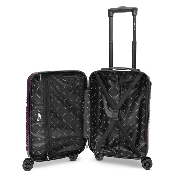 Redolz Essentials 16 CABIN 4 roues trolley cabine 55 cm slim
