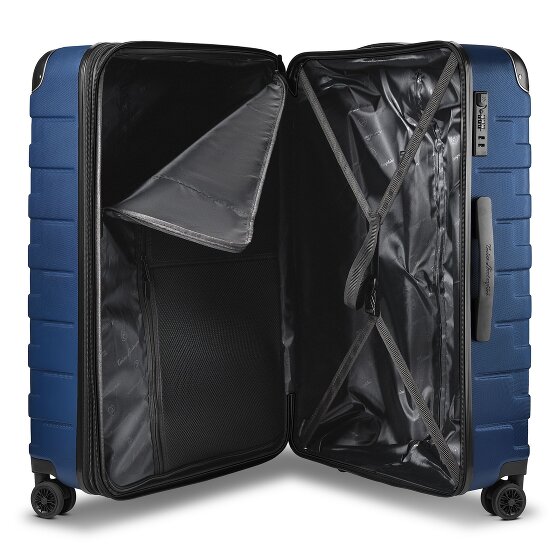 Tonino Lamborghini Milano 4 roues Valise cabine L 72 cm avec soufflet d'extension