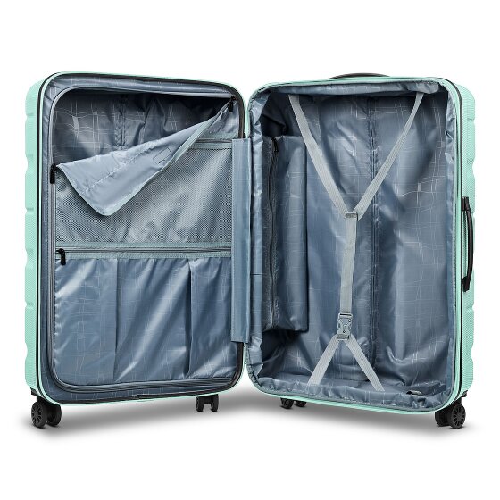 Franky Munich 4.0 4 roues Valise cabine L 76 cm avec soufflet d'extension