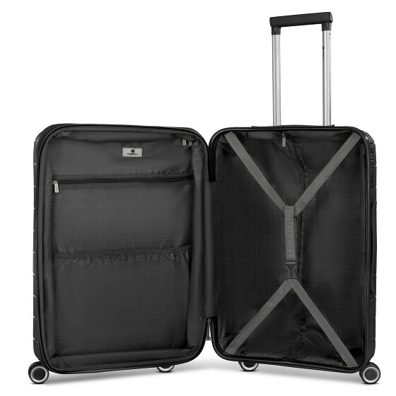 Franky London 4 roues Set de valises 3 pièces avec soufflet d'extension