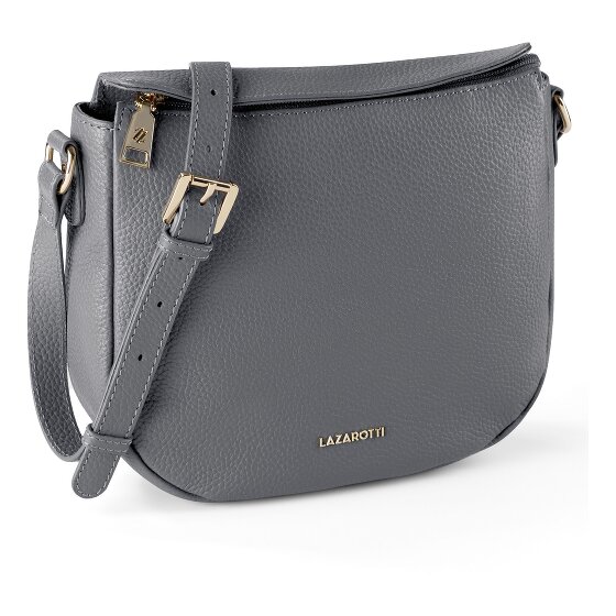 Lazarotti Bologna Leather Crossbody Sac à bandoulière en cuir 25 cm