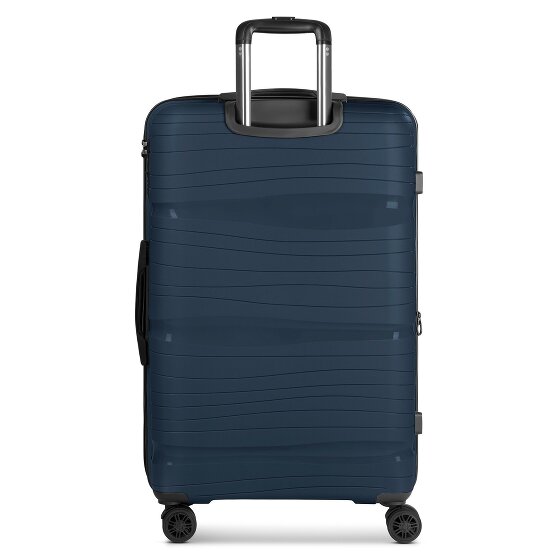 d&n Travel Line 4300-Plus 4 roulettes Trolley L 76 cm avec soufflet d'extension