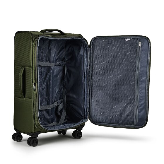 Benzi 5825 4 roues Valise cabine M 67 cm avec soufflet d'extension