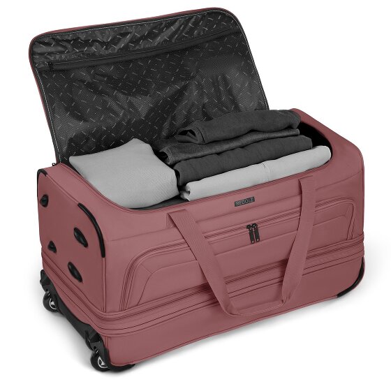 Redolz Sac de voyage Duffle Essentials à 2 roues, 70 cm de long, avec soufflet d'extension