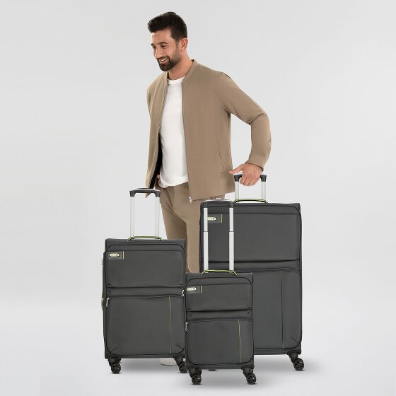 d&n Travel Line 6704 4 roues Set de valises 3 pièces