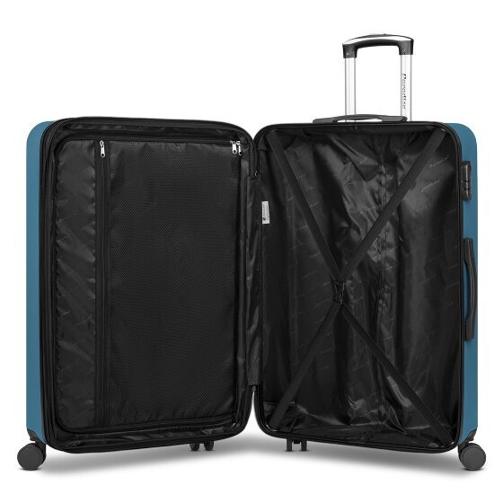 Check.In Paradise 2.0 4 roulettes Trolley L 78 cm avec soufflet d'extension