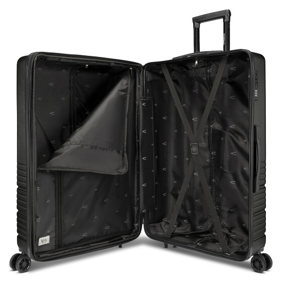 camel active Hanoi 4 roues Valise cabine L 78 cm avec soufflet d'extension