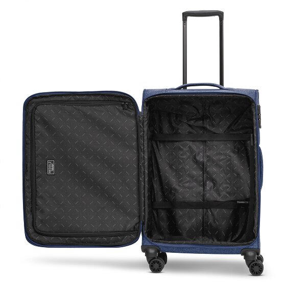 Redolz Essentials 12 THREE SET 4 roues Set de valises 3 pièces avec soufflet d'extension