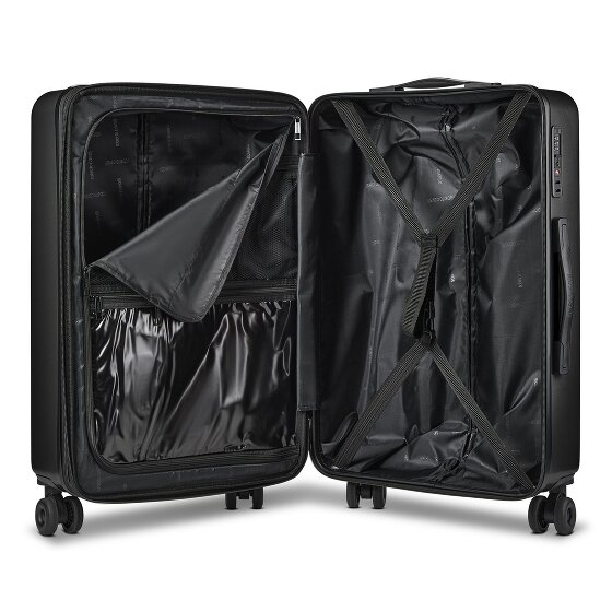 Roberto Cavalli Florence 4 roues Set de valises 3 pièces avec soufflet d'extension