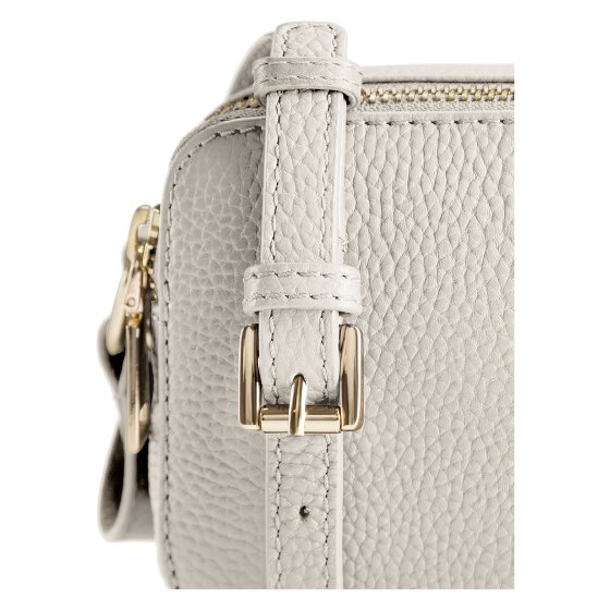Lazarotti Bologna Leather Sac à bandoulière Camera-Bag en cuir double zip 18 cm