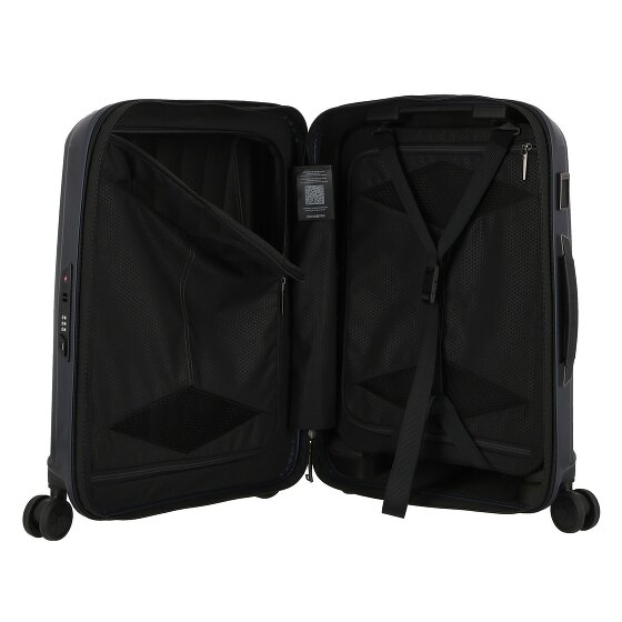 Samsonite Major-Lite 4 roulettes Trolley de cabine 55 cm avec soufflet d'extension