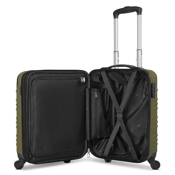 Wenger Amplar Evo 4 roulettes Trolley de cabine S 53 cm avec soufflet d'extension